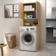 Έπιπλο πλυντηρίου Cozen Megapap χρώμα φυσικό οξιάς 65x60x178εκ. Έπιπλο πλυντηρίου Cozen Megapap χρώμα φυσικό οξιάς 65x60x178εκ.