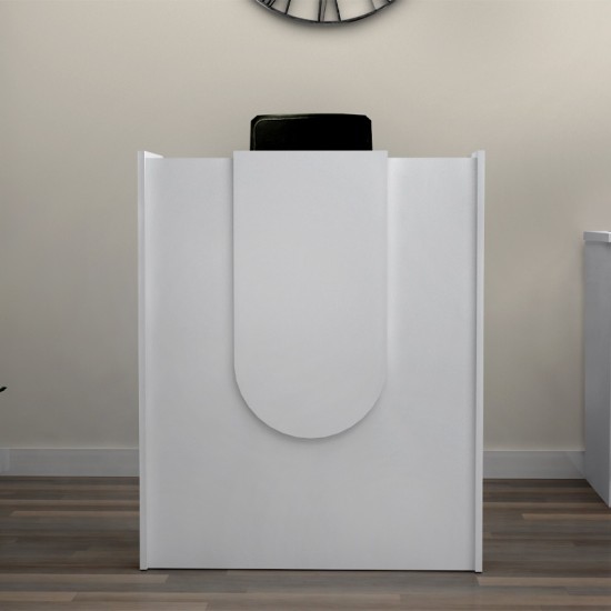 Γραφείο υποδοχής - reception Mezzo Megapap χρώμα λευκό 90x40x110εκ. Γραφείο υποδοχής - reception Mezzo Megapap χρώμα λευκό 90x40x110εκ.