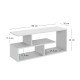Έπιπλο τηλεόρασης Forever Megapap χρώμα λευκό 100x30x40cm. Έπιπλο τηλεόρασης Forever Megapap χρώμα λευκό 100x30x40cm.