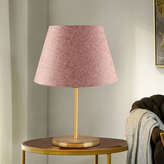 Φωτιστικό επιτραπέζιο Rosenthal Megapap ύφασμα Pvc χρώμα ροζ/χρυσό 22x17x37εκ. Φωτιστικό επιτραπέζιο Rosenthal Megapap ύφασμα Pvc χρώμα ροζ/χρυσό 22x17x37εκ.