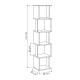 Βιβλιοθήκη Piri Megapap χρώμα sapphire oak/ανθρακί 35x30x161εκ. Βιβλιοθήκη Piri Megapap χρώμα sapphire oak/ανθρακί 35x30x161εκ.