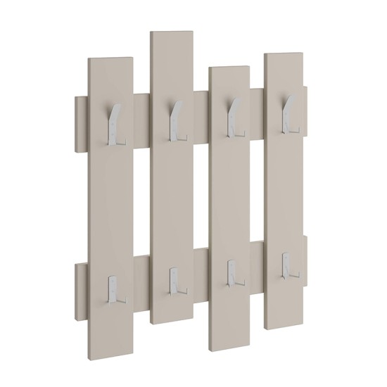 Κρεμάστρα τοίχου Wave Megapap χρώμα sandstone 64x4x81εκ. Κρεμάστρα τοίχου Wave Megapap χρώμα sandstone 64x4x81εκ.
