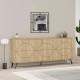 Μπουφές Dune Megapap χρώμα sapphire oak 184x35x77,4εκ. Μπουφές Dune Megapap χρώμα sapphire oak 184x35x77,4εκ.