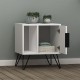 Κομοδίνο Glynn Megapap χρώμα λευκό 50,2x44,6x60εκ. Κομοδίνο Glynn Megapap χρώμα λευκό 50,2x44,6x60εκ.