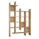 Βιβλιοθήκη Manco Megapap χρώμα sapphire oak 122x25,5x188εκ. Βιβλιοθήκη Manco Megapap χρώμα sapphire oak 122x25,5x188εκ.