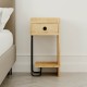 Κομοδίνο Sirius Megapap δεξί χρώμα sapphire oak 32x30x61εκ. Κομοδίνο Sirius Megapap δεξί χρώμα sapphire oak 32x30x61εκ.