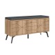Παπουτσοθήκη Dune Megapap χρώμα sapphire oak 107x35x55εκ. Παπουτσοθήκη Dune Megapap χρώμα sapphire oak 107x35x55εκ.