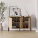 Μπουφές Naive Megapap χρώμα sapphire oak 126x40x80εκ.