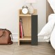 Κομοδίνο Elos Megapap αριστερό χρώμα saphhire oak - silky black 30x31,7x55εκ. Κομοδίνο Elos Megapap αριστερό χρώμα saphhire oak - silky black 30x31,7x55εκ.