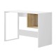 Γραφείο εργασίας Cubo Megapap χρώμα λευκό - sapphire oak 110x50x75εκ. Γραφείο εργασίας Cubo Megapap χρώμα λευκό - sapphire oak 110x50x75εκ.