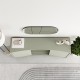 Μπουφές Frem Megapap χρώμα ash green 150x40x81εκ.