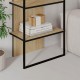 Βιβλιοθήκη Archy Megapap χρώμα sapphire oak 53x31,7x180εκ. Βιβλιοθήκη Archy Megapap χρώμα sapphire oak 53x31,7x180εκ.