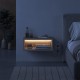 Κομοδίνο επιτοίχιο Brik Megapap με LED χρώμα καρυδί Ud - sandstone 45x30x18εκ. Κομοδίνο επιτοίχιο Brik Megapap με LED χρώμα καρυδί Ud - sandstone 45x30x18εκ.