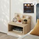 Κομοδίνο επιτοίχιο Treo Megapap με LED χρώμα sapphire oak 40x30x33,8εκ. Κομοδίνο επιτοίχιο Treo Megapap με LED χρώμα sapphire oak 40x30x33,8εκ.