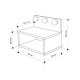 Κομοδίνο επιτοίχιο Treo Megapap με LED χρώμα sapphire oak 40x30x33,8εκ. Κομοδίνο επιτοίχιο Treo Megapap με LED χρώμα sapphire oak 40x30x33,8εκ.