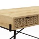 Γραφείο εργασίας Naive Megapap χρώμα sapphire oak 113,4x60x77,5εκ.
