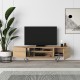 Έπιπλο τηλεόρασης Jacomen Megapap χρώμα sapphire oak 160x35x43εκ. Έπιπλο τηλεόρασης Jacomen Megapap χρώμα sapphire oak 160x35x43εκ.