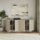 Μπουφές Dorma Megapap χρώμα travertine 180x45x80,2εκ. Μπουφές Dorma Megapap χρώμα travertine 180x45x80,2εκ.