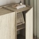 Μπουφές Dorma Megapap χρώμα travertine 180x45x80,2εκ. Μπουφές Dorma Megapap χρώμα travertine 180x45x80,2εκ.
