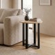 Τραπεζάκι βοηθητικό Mesa Megapap χρώμα sapphire oak Ø45x50εκ. Τραπεζάκι βοηθητικό Mesa Megapap χρώμα sapphire oak Ø45x50εκ.