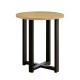 Τραπεζάκι βοηθητικό Mesa Megapap χρώμα sapphire oak Ø45x50εκ. Τραπεζάκι βοηθητικό Mesa Megapap χρώμα sapphire oak Ø45x50εκ.