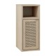 Κομοδίνο Inca Megapap χρώμα light oak 25,2x32x60εκ. Κομοδίνο Inca Megapap χρώμα light oak 25,2x32x60εκ.