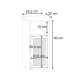 Κομοδίνο Inca Megapap χρώμα light oak 25,2x32x60εκ. Κομοδίνο Inca Megapap χρώμα light oak 25,2x32x60εκ.