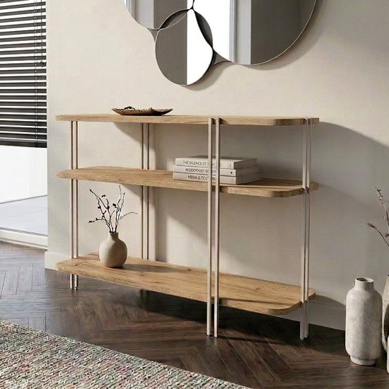 Κονσόλα Notus Megapap χρώμα sapphire oak 92x34,5x75εκ. Κονσόλα Notus Megapap χρώμα sapphire oak 92x34,5x75εκ.
