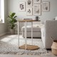 Τραπεζάκι βοηθητικό Roya Megapap χρώμα καρυδί Ud 41,5x32x56εκ. Τραπεζάκι βοηθητικό Roya Megapap χρώμα καρυδί Ud 41,5x32x56εκ.