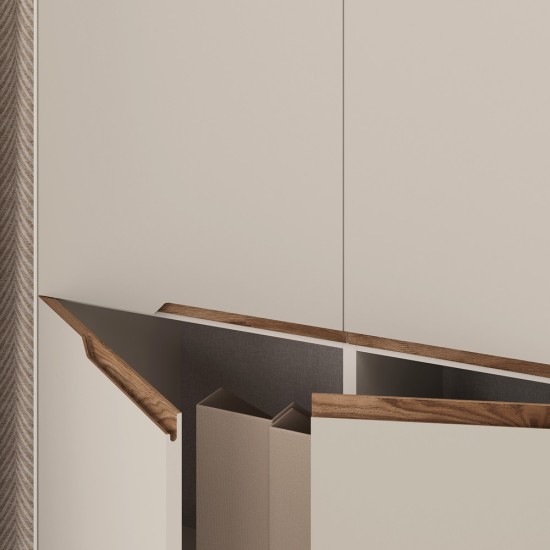 Μπουφές Arch Megapap χρώμα sandstone 98x40x120,5εκ. Μπουφές Arch Megapap χρώμα sandstone 98x40x120,5εκ.