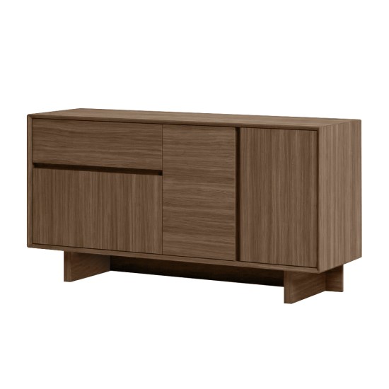 Μπουφές Capri Megapap χρώμα καρυδί milano 146x45x76,5εκ. Μπουφές Capri Megapap χρώμα καρυδί milano 146x45x76,5εκ.
