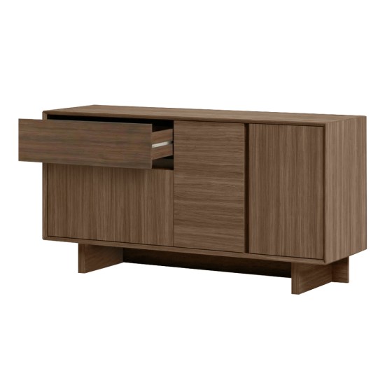 Μπουφές Capri Megapap χρώμα καρυδί milano 146x45x76,5εκ. Μπουφές Capri Megapap χρώμα καρυδί milano 146x45x76,5εκ.