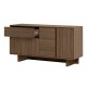 Μπουφές Capri Megapap χρώμα καρυδί milano 146x45x76,5εκ. Μπουφές Capri Megapap χρώμα καρυδί milano 146x45x76,5εκ.