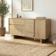 Μπουφές Capri Megapap χρώμα sapphire oak 146x45x76,5εκ. Μπουφές Capri Megapap χρώμα sapphire oak 146x45x76,5εκ.