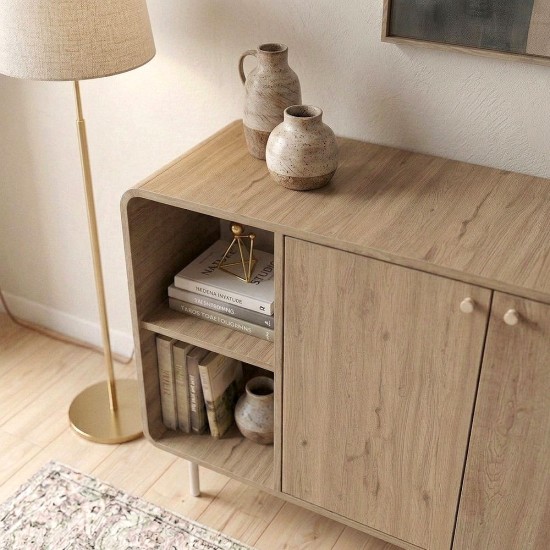 Μπουφές Colia Megapap χρώμα sepet oak 150x44x80εκ. Μπουφές Colia Megapap χρώμα sepet oak 150x44x80εκ.