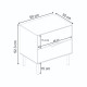 Κομοδίνο Marquise Megapap χρώμα sandstone 50x35x52,3εκ. Κομοδίνο Marquise Megapap χρώμα sandstone 50x35x52,3εκ.