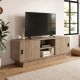 Έπιπλο τηλεόρασης Rovel Megapap χρώμα sepet oak 140,3x39x50εκ. Έπιπλο τηλεόρασης Rovel Megapap χρώμα sepet oak 140,3x39x50εκ.