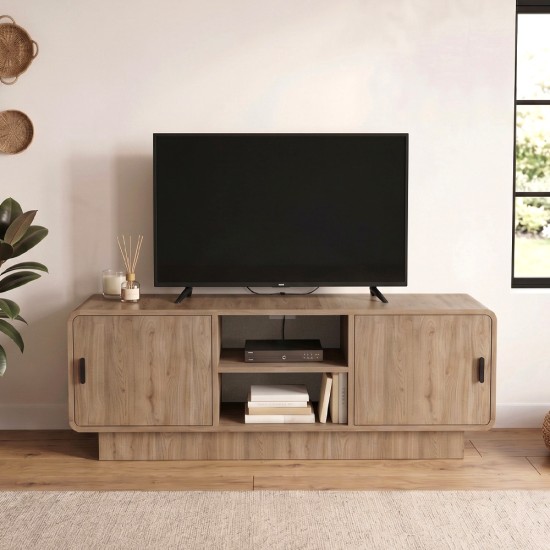 Έπιπλο τηλεόρασης Rovel Megapap χρώμα sepet oak 140,3x39x50εκ. Έπιπλο τηλεόρασης Rovel Megapap χρώμα sepet oak 140,3x39x50εκ.