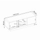 Έπιπλο τηλεόρασης Rovel Megapap χρώμα sepet oak 140,3x39x50εκ. Έπιπλο τηλεόρασης Rovel Megapap χρώμα sepet oak 140,3x39x50εκ.