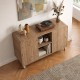 Μπουφές Doro Megapap χρώμα sepet oak 150,2x39x81εκ. Μπουφές Doro Megapap χρώμα sepet oak 150,2x39x81εκ.