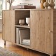 Μπουφές Doro Megapap χρώμα sepet oak 150,2x39x81εκ. Μπουφές Doro Megapap χρώμα sepet oak 150,2x39x81εκ.