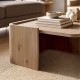 Τραπεζάκι σαλονιού Bora Megapap χρώμα sepet oak 82x52x28,5εκ. Τραπεζάκι σαλονιού Bora Megapap χρώμα sepet oak 82x52x28,5εκ.