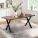 Τραπέζι Jeremy Megapap Mdf - μεταλλικό χρώμα καρυδί 160x80x75εκ. Τραπέζι Jeremy Megapap Mdf - μεταλλικό χρώμα καρυδί 160x80x75εκ.