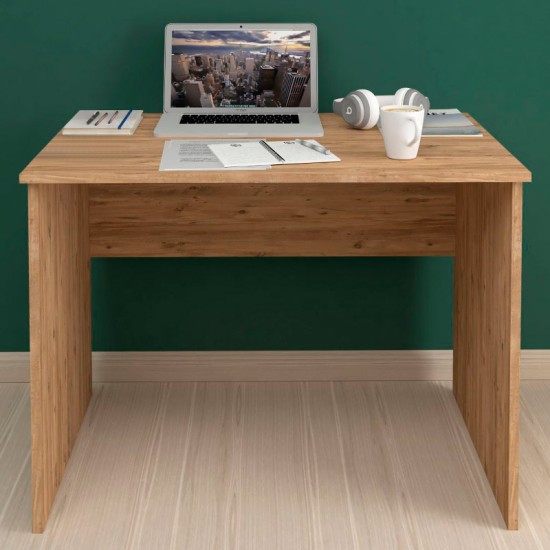 Γραφείο εργασίας Kalen Megapap χρώμα pine oak 90x60x74εκ. Γραφείο εργασίας Kalen Megapap χρώμα pine oak 90x60x74εκ.