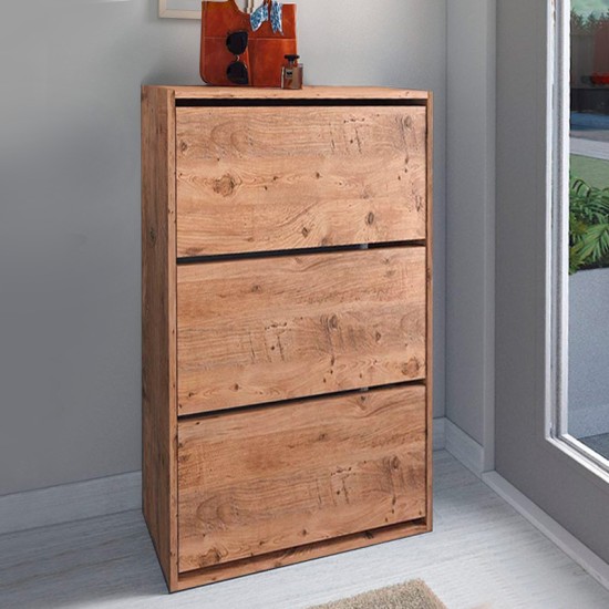 Παπουτσοθήκη Nave Megapap 18 ζευγών χρώμα pine oak 73,6x24x110εκ. Παπουτσοθήκη Nave Megapap 18 ζευγών χρώμα pine oak 73,6x24x110εκ.