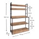 Έπιπλο κουζίνας Foyer Megapap χρώμα μαύρο - pine oak 101x36x160,7εκ. Έπιπλο κουζίνας Foyer Megapap χρώμα μαύρο - pine oak 101x36x160,7εκ.