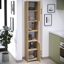 Ντουλάπι κουζίνας - μπάνιου Hobbes Megapap χρώμα sapphire oak 35x30x182,3εκ. Ντουλάπι κουζίνας - μπάνιου Hobbes Megapap χρώμα sapphire oak 35x30x182,3εκ.