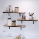 Ραφιέρα τοίχου Versa Megapap 3 τεμαχίων χρώμα pine oak 80x19x17εκ. Ραφιέρα τοίχου Versa Megapap 3 τεμαχίων χρώμα pine oak 80x19x17εκ.