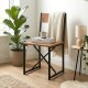 Καρέκλα τραπεζαρίας Maysa Megapap χρώμα μαύρο - pine oak 40,2x42,5x84,7εκ. Καρέκλα τραπεζαρίας Maysa Megapap χρώμα μαύρο - pine oak 40,2x42,5x84,7εκ.