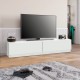 Έπιπλο τηλεόρασης Ahenk Megapap χρώμα λευκό 160x31,3x32,9εκ.